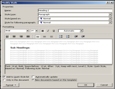 Image of dialogue box that opens when you choose 'modify'.